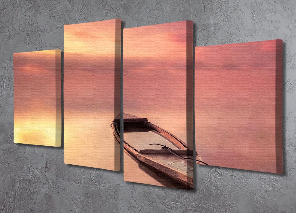 The Boat 4 Split Panel Canvas