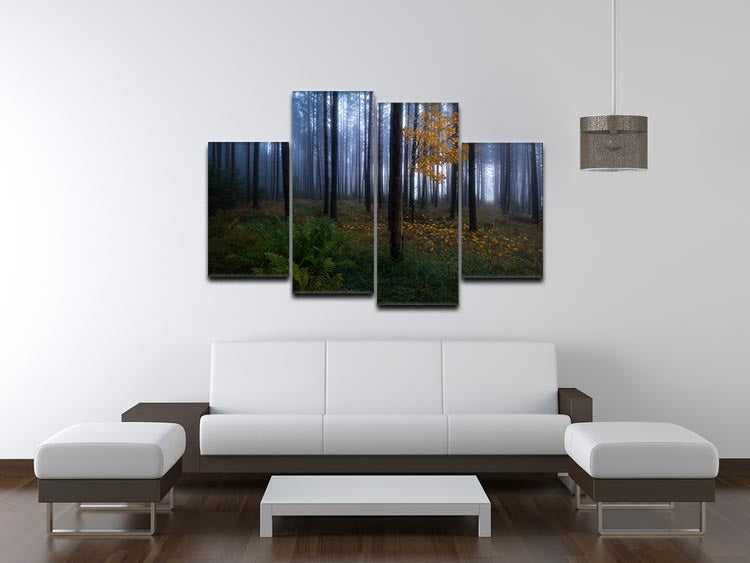 The Dark Light 4 Split Panel Canvas