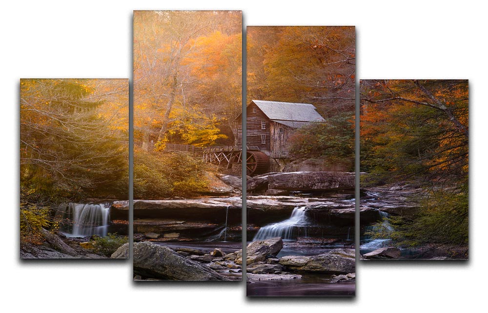 The Mill 4 Split Panel Canvas