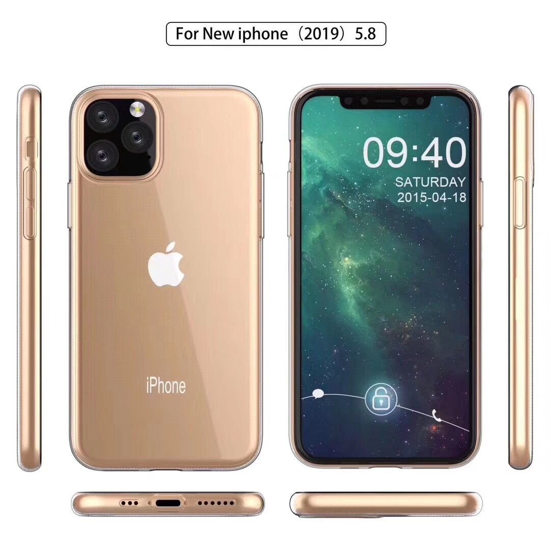 AMZER Ultra Slim TPU Soft Protective Case for iPhone 11 Pro - Clear