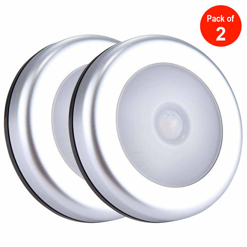 AMZER Motion Sensor Light Control White LED Night Light 6 LEDs Mini