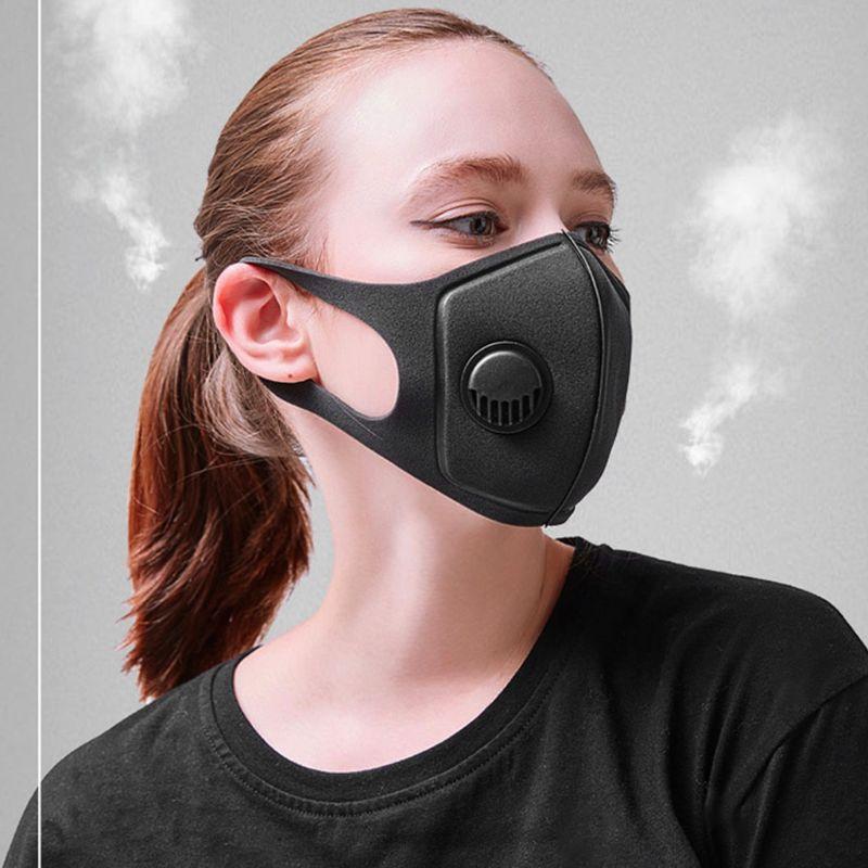 Unisex Sponge Dustproof PM2.5 Pollution Half Face Mouth Mask With