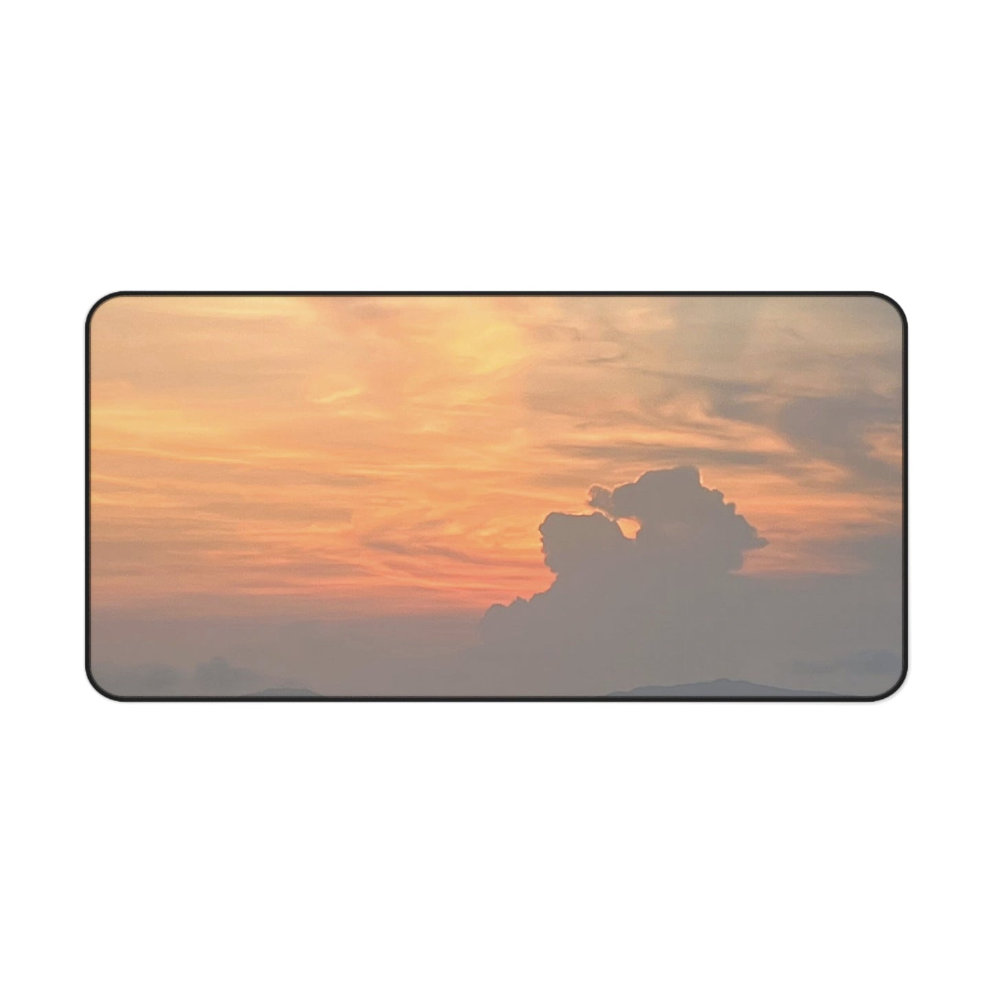 Golden Horizon Desk Mat