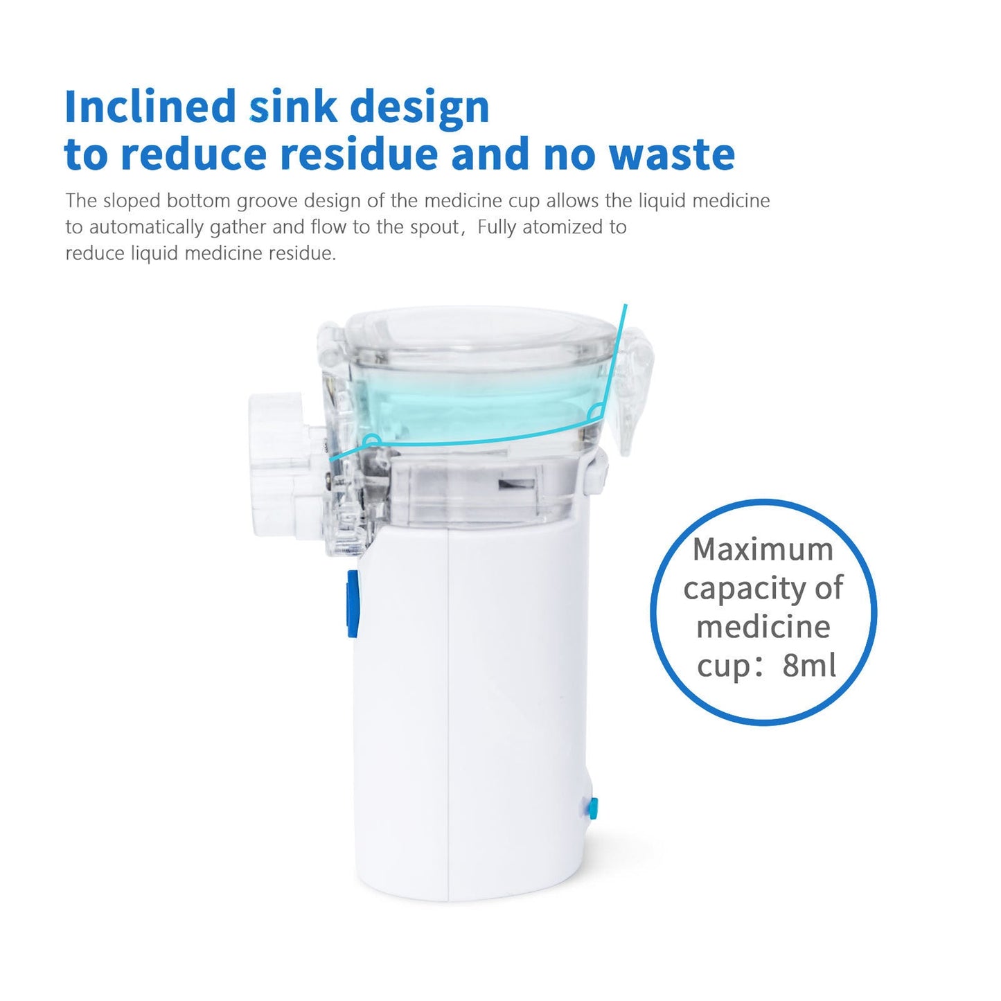 Portable Nebulizer for  Kids and Adults Home Use Travel Friendly