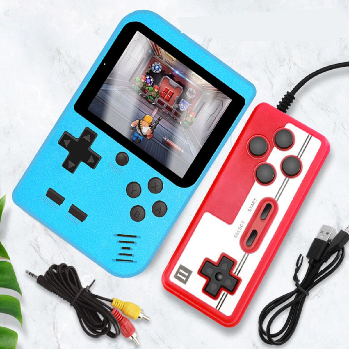 Portable Game Pad With 400 Games Included + Additional Player