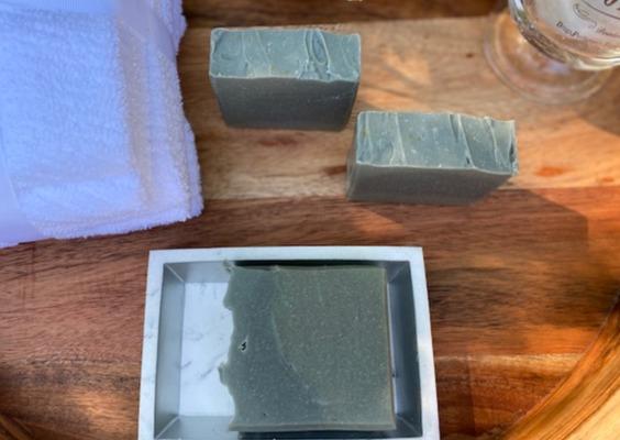 Men's Clay & Shea butter Soap