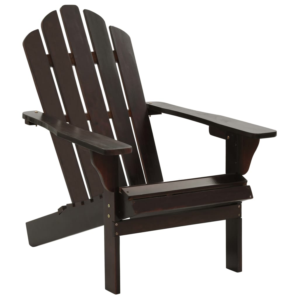 Garden Chair Wood Gray