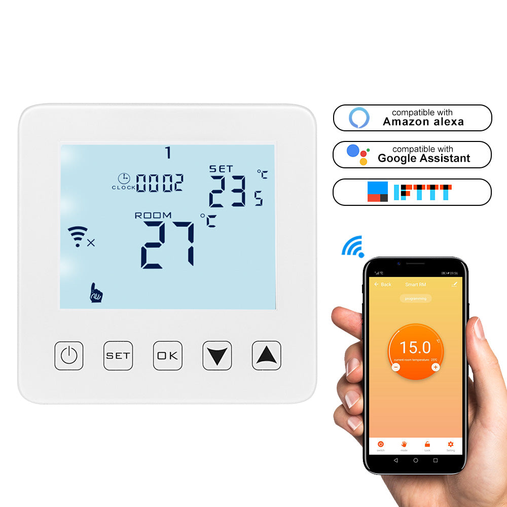 WIFI Digital Thermostat Programmable LCD Display