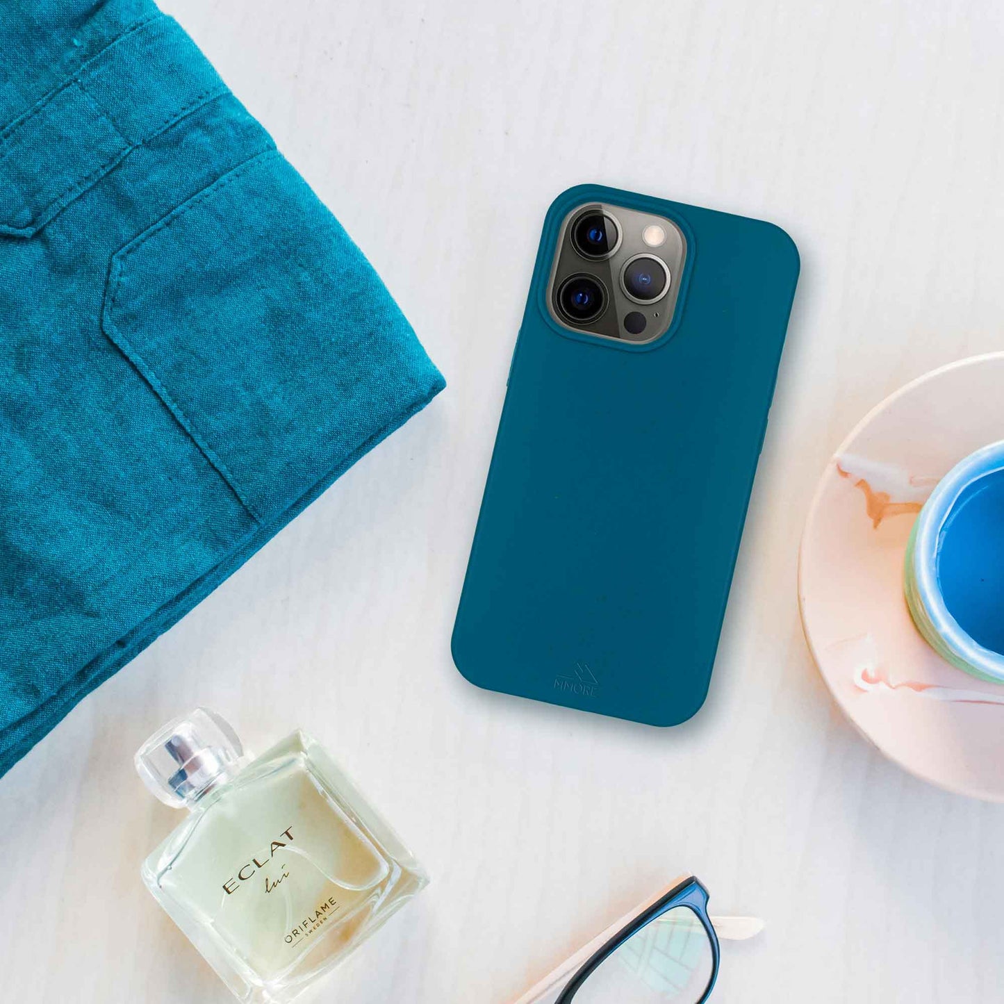 Biodegradable phone case - Deep Sea Blue