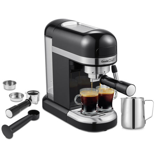 20 Bar Espresso Machine 1350W High Performance With Safety Valve