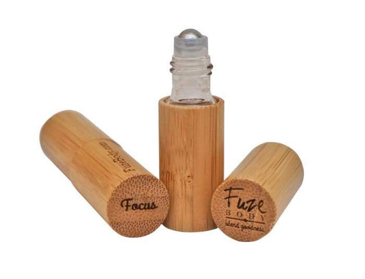 Focus - Wood Roll-On Pure Essential Oils