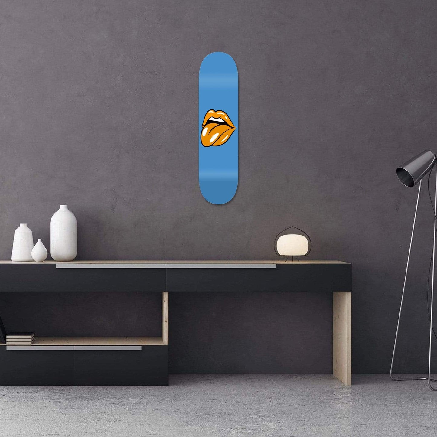 Lips Azure Skateboard