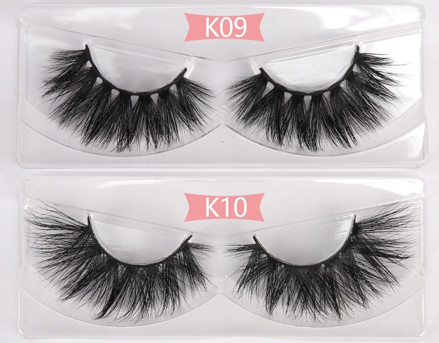 100 Pairs 3D Mink Lashes Wholesale Bulk  3D Mink Eyelashes Thick Long