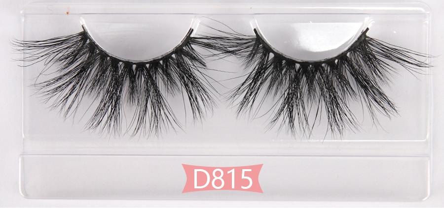 Wholesale Eyelashes100 Pairs 3D Mink Eyelashes 25MM Thick Long Wispy