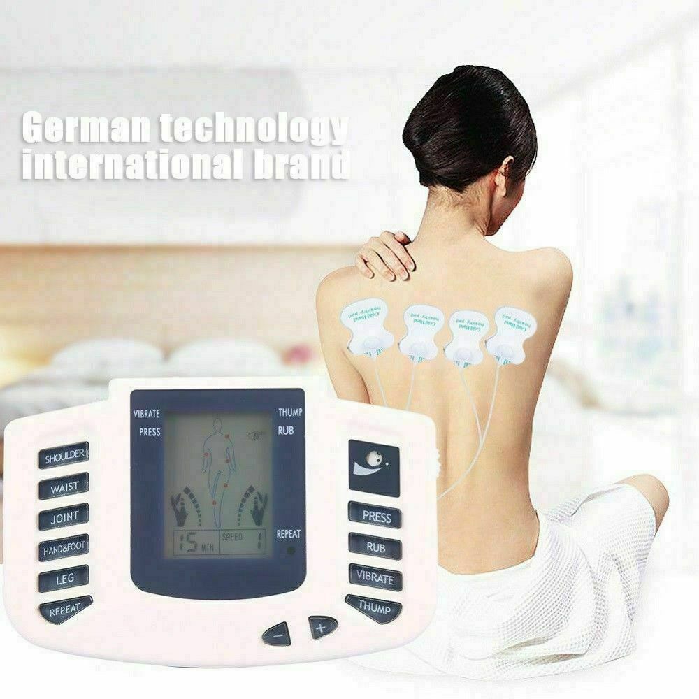 Tens Unit Electronic Pulse Massager Muscle Stimulator For Pain Relief