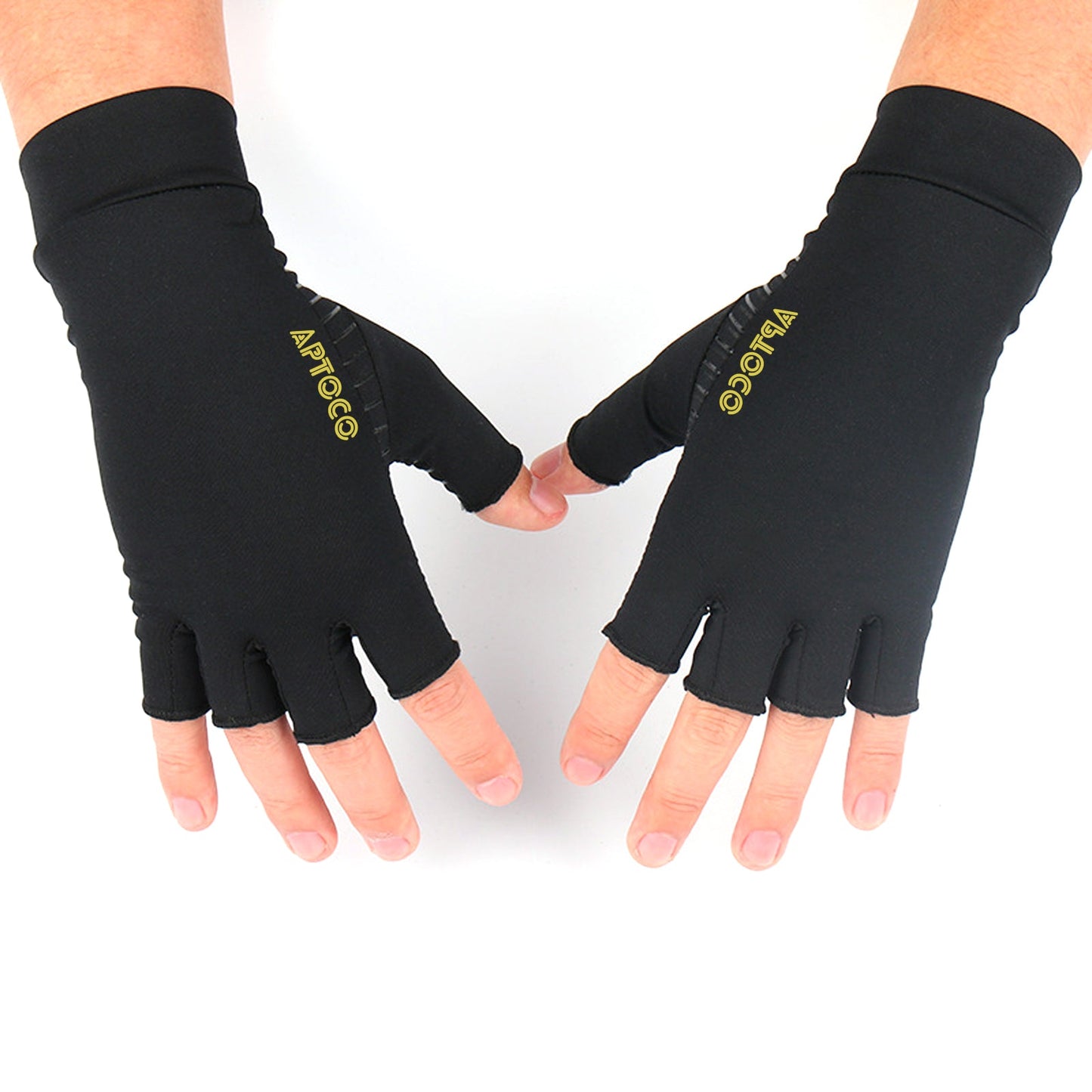 Arthritis Gloves for Men Women, Compression Copper Fiber Anti Slip