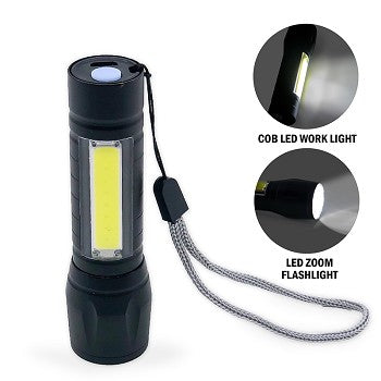 Micro Stinger™ Rechargeable LED Flashlight & COB LED Work Light