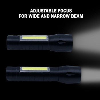 Micro Stinger™ Rechargeable LED Flashlight & COB LED Work Light