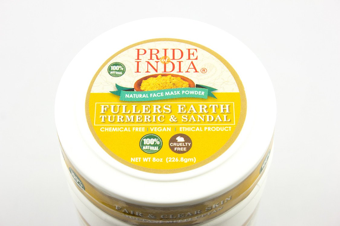 Face Glow- Fuller’s Earth w/ Turmeric & Sandalwood- 12 Individual